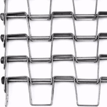 Stainless Steel Flat Chain Link Mesh Conveyor Belt
